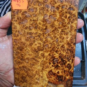 Amboyna Burl Set of Scales - A M B - J S 36