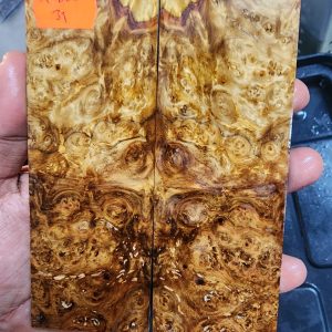 Amboyna Burl Set of Scales - A M B - J S 39