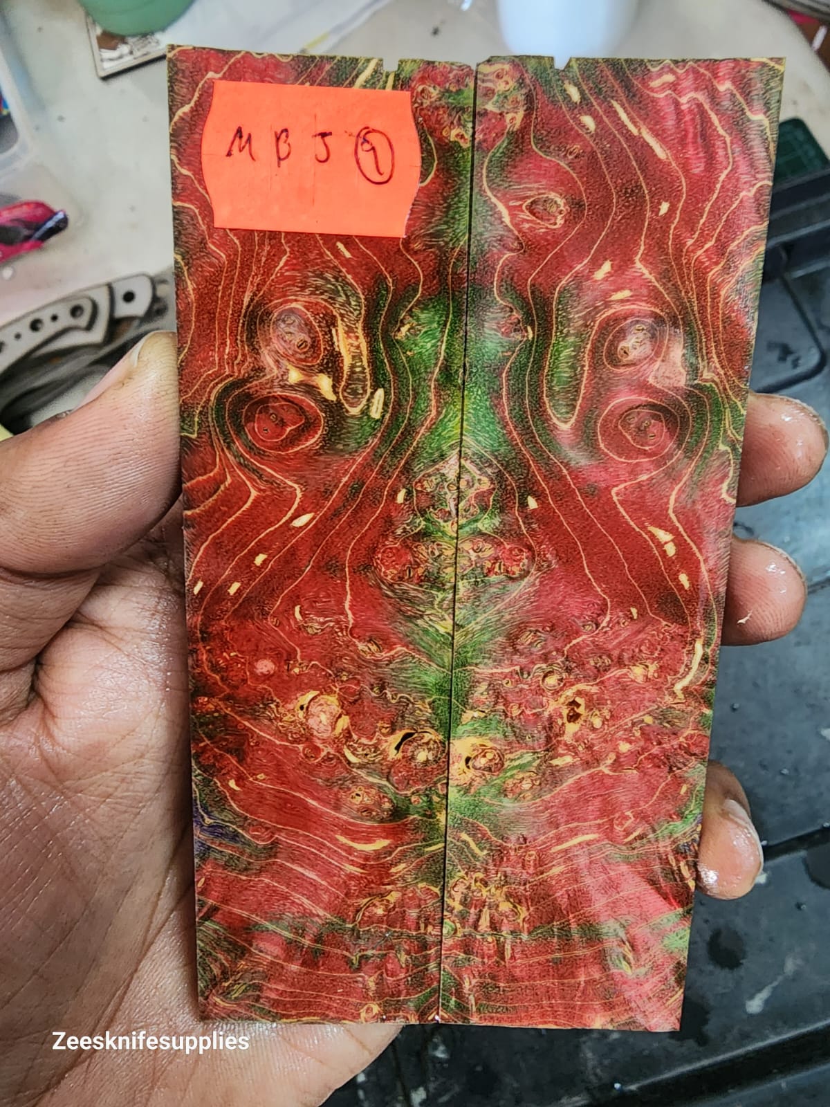 Maple Burl Scale Set - MBJ - 9