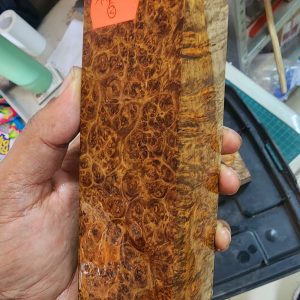 Amboyna Burl Block - A M B - B B 2 - Large Block