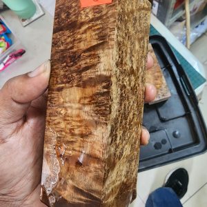 Amboyna Burl Block - A M B - B B 3 - Large Block