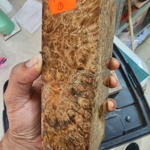 Amboyna Burl Block - A M B - B B 1 - Large Block