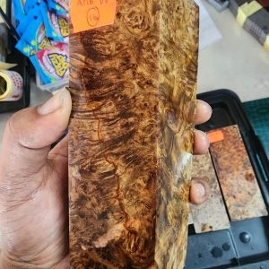 Amboyna Burl Block - A M B - B B 10 - Large Block