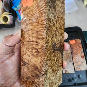 Amboyna Burl Block - A M B - B B 11 - Large Block