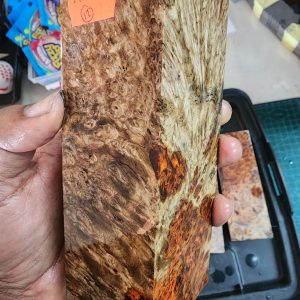 Amboyna Burl Block - A M B - B B 12 - Large Block