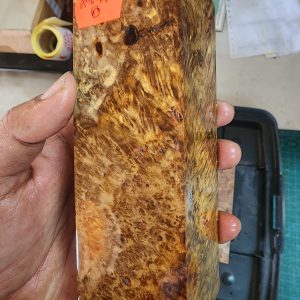 Amboyna Burl Block - A M B - B B 17 - Large Block