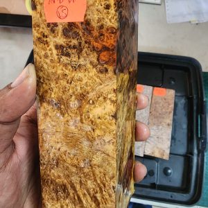 Amboyna Burl Block - A M B - B B 15 - Large Block