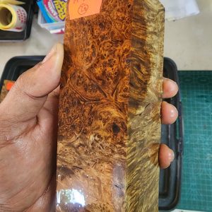 Amboyna Burl Block - A M B - B B 20 - Large Block