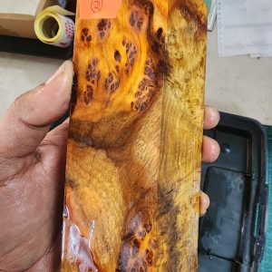 Amboyna Burl Block - A M B - B B 21 - Large Block