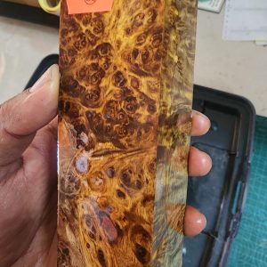 Amboyna Burl Block - A M B - B B 22 - Large Block