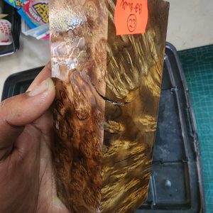 Amboyna Burl Block - A M B - B B 23 - Large Block
