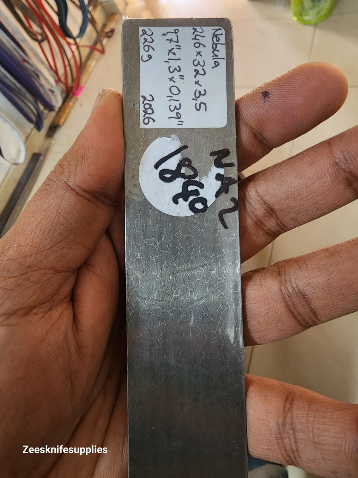 Nabula Pattern Damascus - N A 2 - Bertie Rietveld
