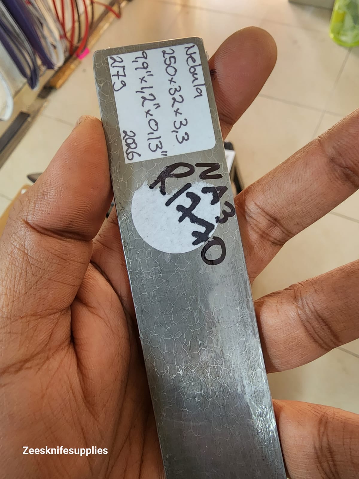 Nabula Pattern Damascus - N A 3 - Bertie Rietveld