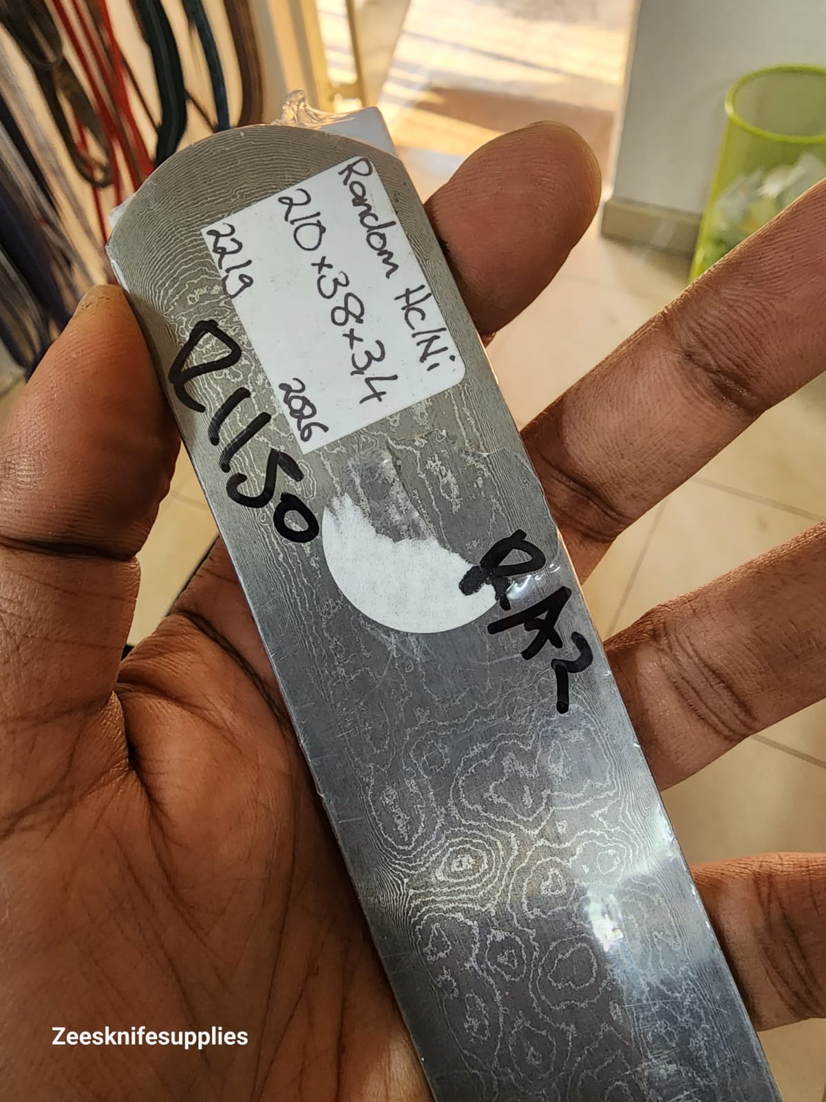 Random Pattern Damascus - R A 2 - Bertie Rietveld