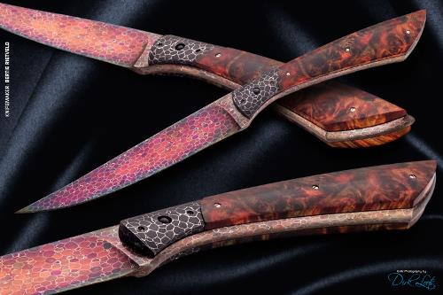 Dragonskin Pattern Damascus - D A 1 - Bertie Rietveld - Image 2