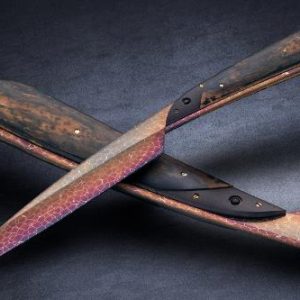 Alternative view of Nabula Pattern Damascus - N A 3 - Bertie Rietveld