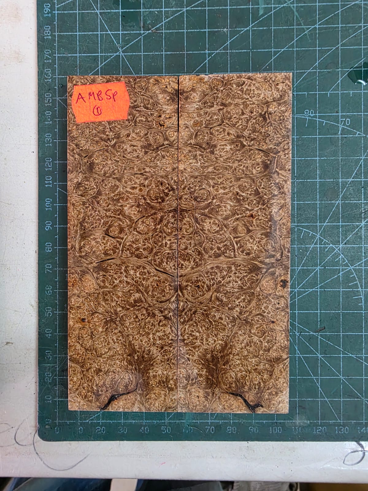 Amboyna Burl Set of Scales - AMBSP 1