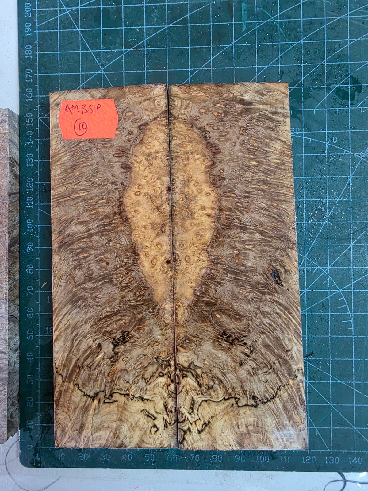 Amboyna Burl Set of Scales - AMBSP 10