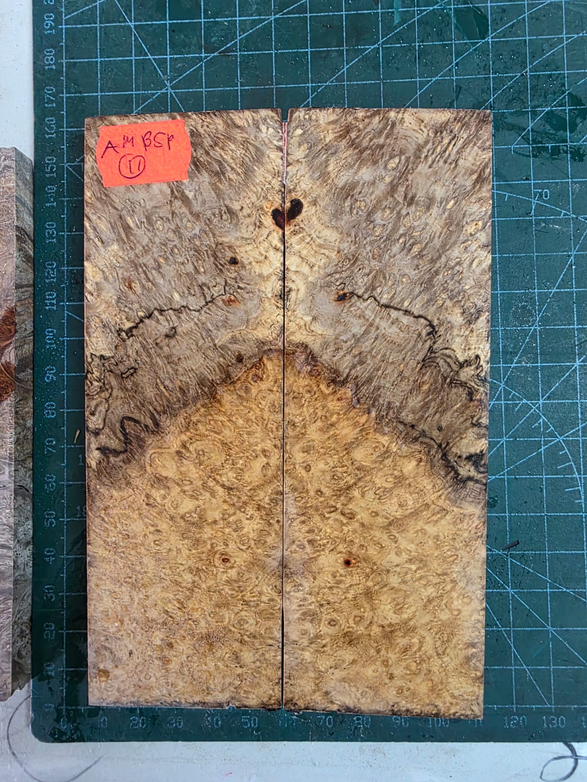 Amboyna Burl Set of Scales - AMBSP 11