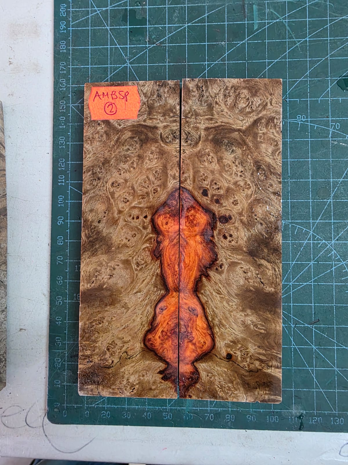 Amboyna Burl Set of Scales - AMBSP 2
