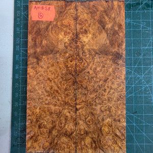 Amboyna Burl Set of Scales - AMBSP 6