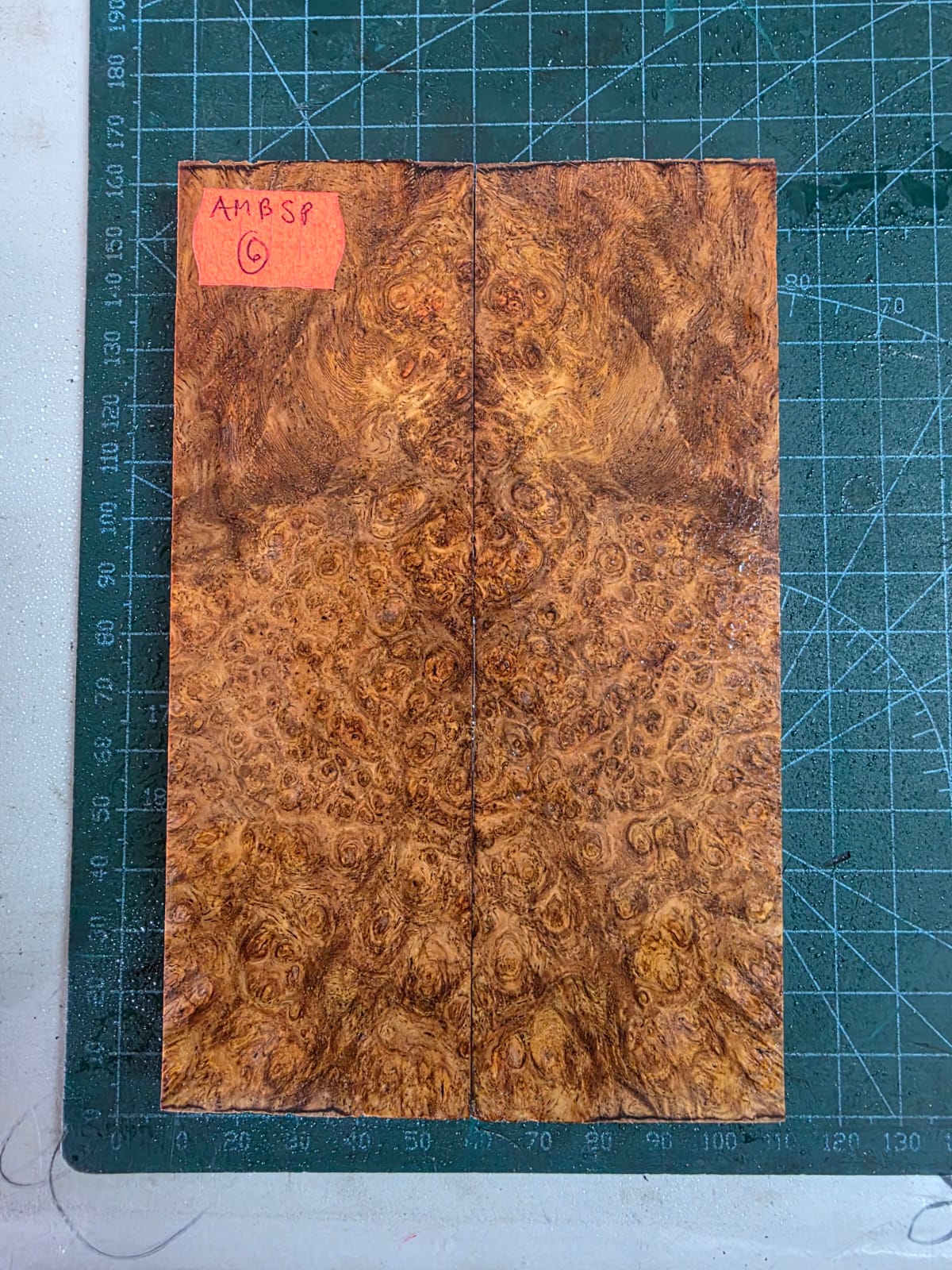 Amboyna Burl Set of Scales - AMBSP 6