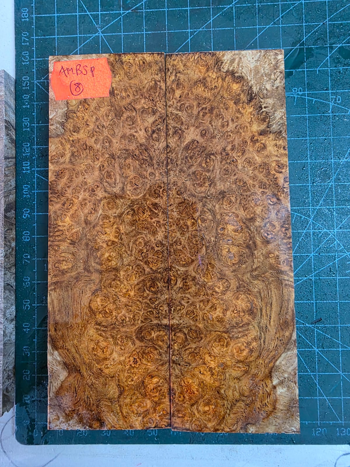 Amboyna Burl Set of Scales - AMBSP 8