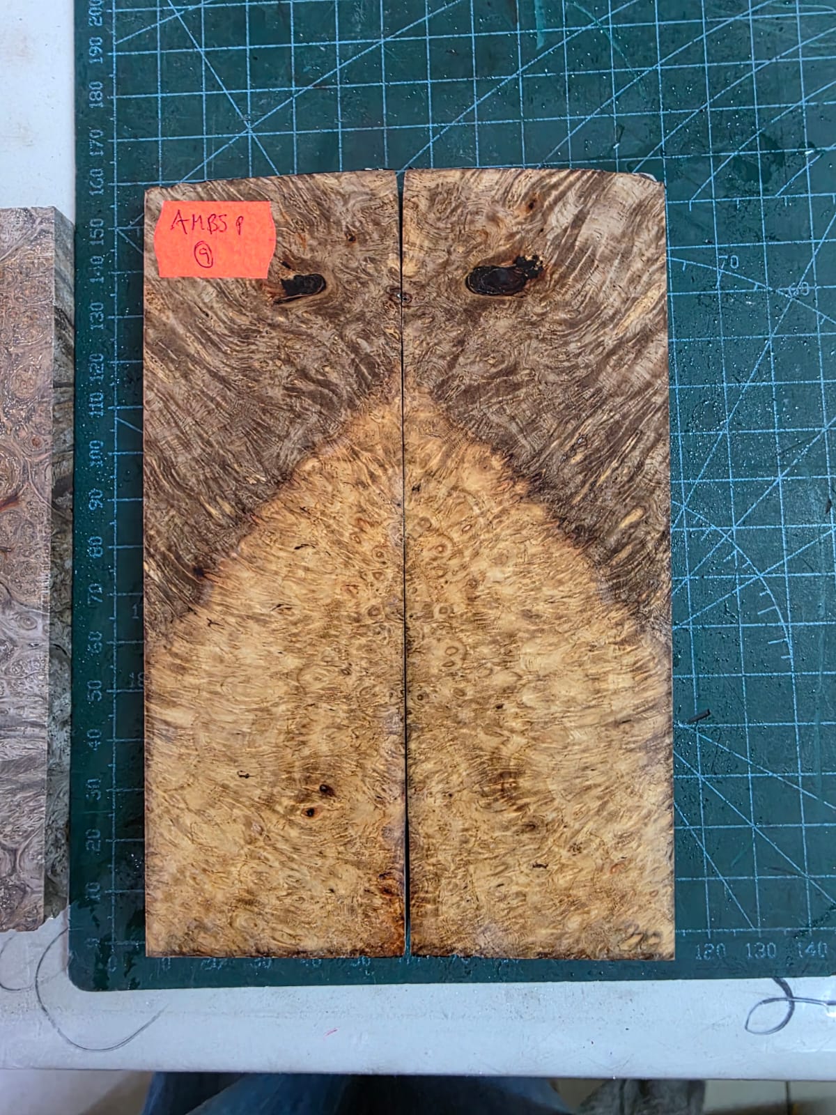 Amboyna Burl Set of Scales - AMBSP 9