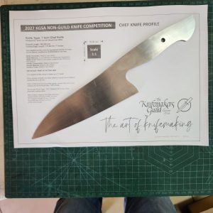 KGSA Non Guild Knife Competition Blank