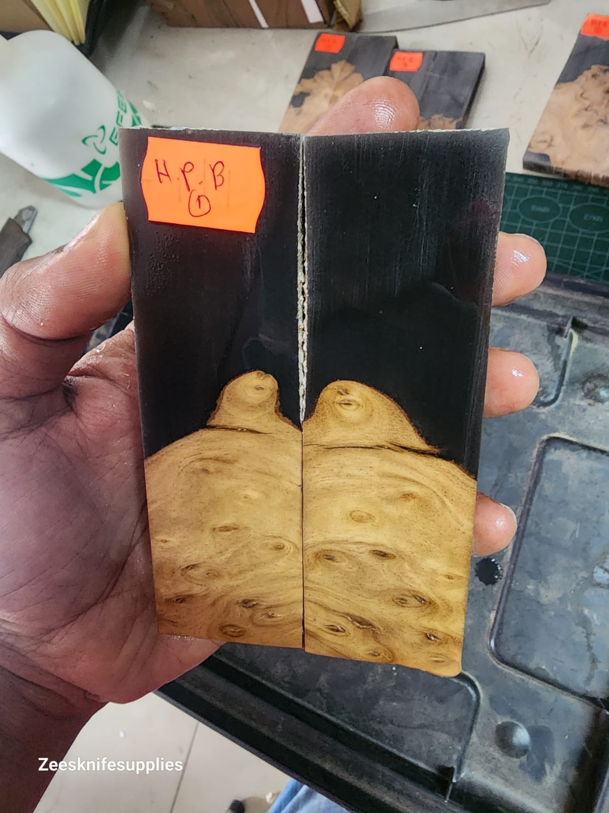 Burl - Hard Pear Hybrid Resin Scale Set - H P B - 1