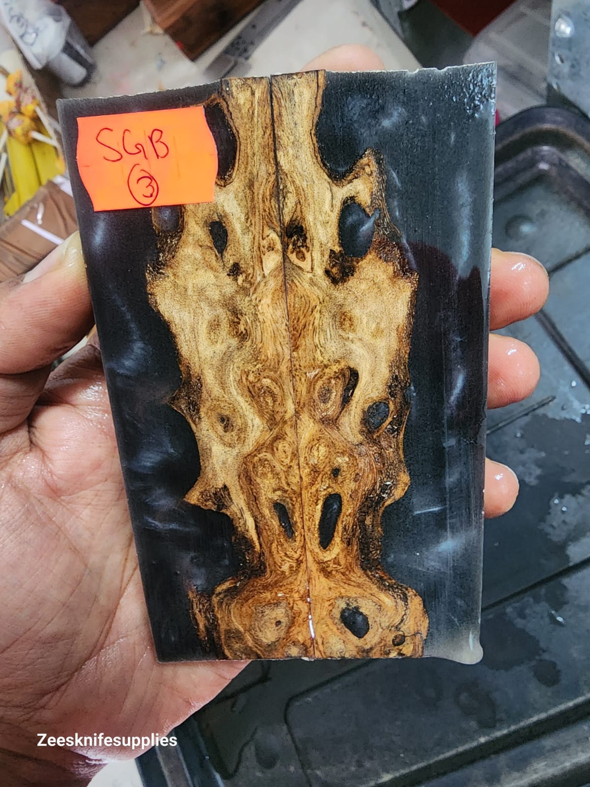 Burl - Sugar Plum Hybrid Resin Scale Set - S G B - 3