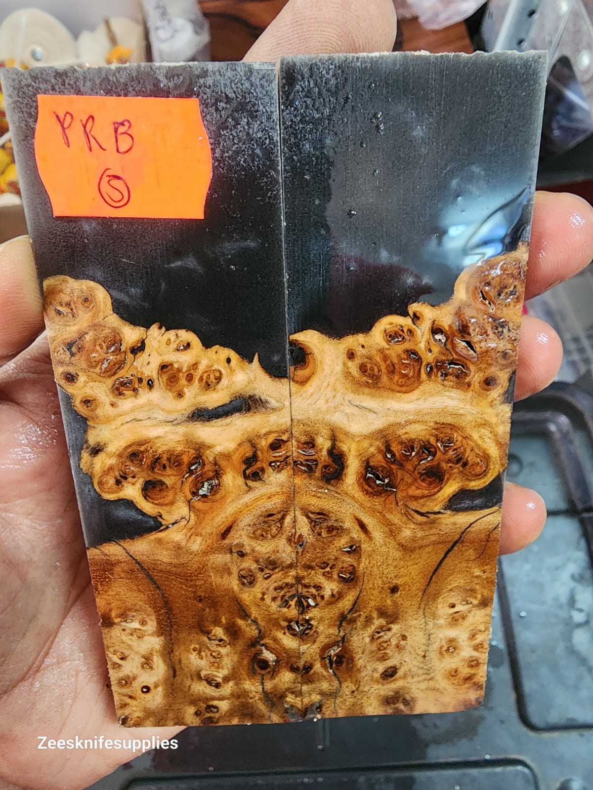Burl - Red Pepper Burl Hybrid Resin Scale Set - P R B - 5