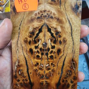 Burl - Red Pepper Burl Hybrid Resin Scale Set - P R B - 8