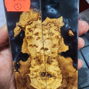 Burl - Wild Olive Hybrid Resin Scale Set - W B R B - 2