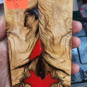 Burl - Wild Olive Hybrid Resin Scale Set - W B R R - 1