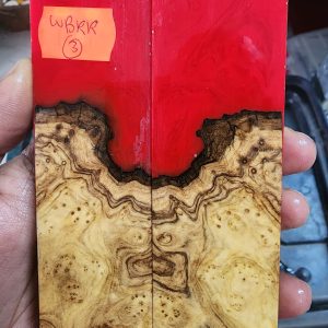 Burl - Wild Olive Hybrid Resin Scale Set - W B R R - 3