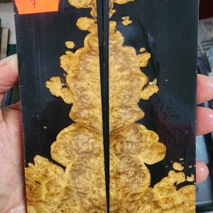 Burl - Amboyna Resin Scale Set - A B R B - 7