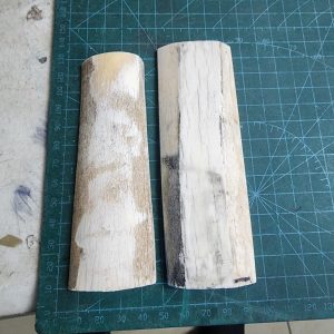 Giraffe bone scale set - BBG1