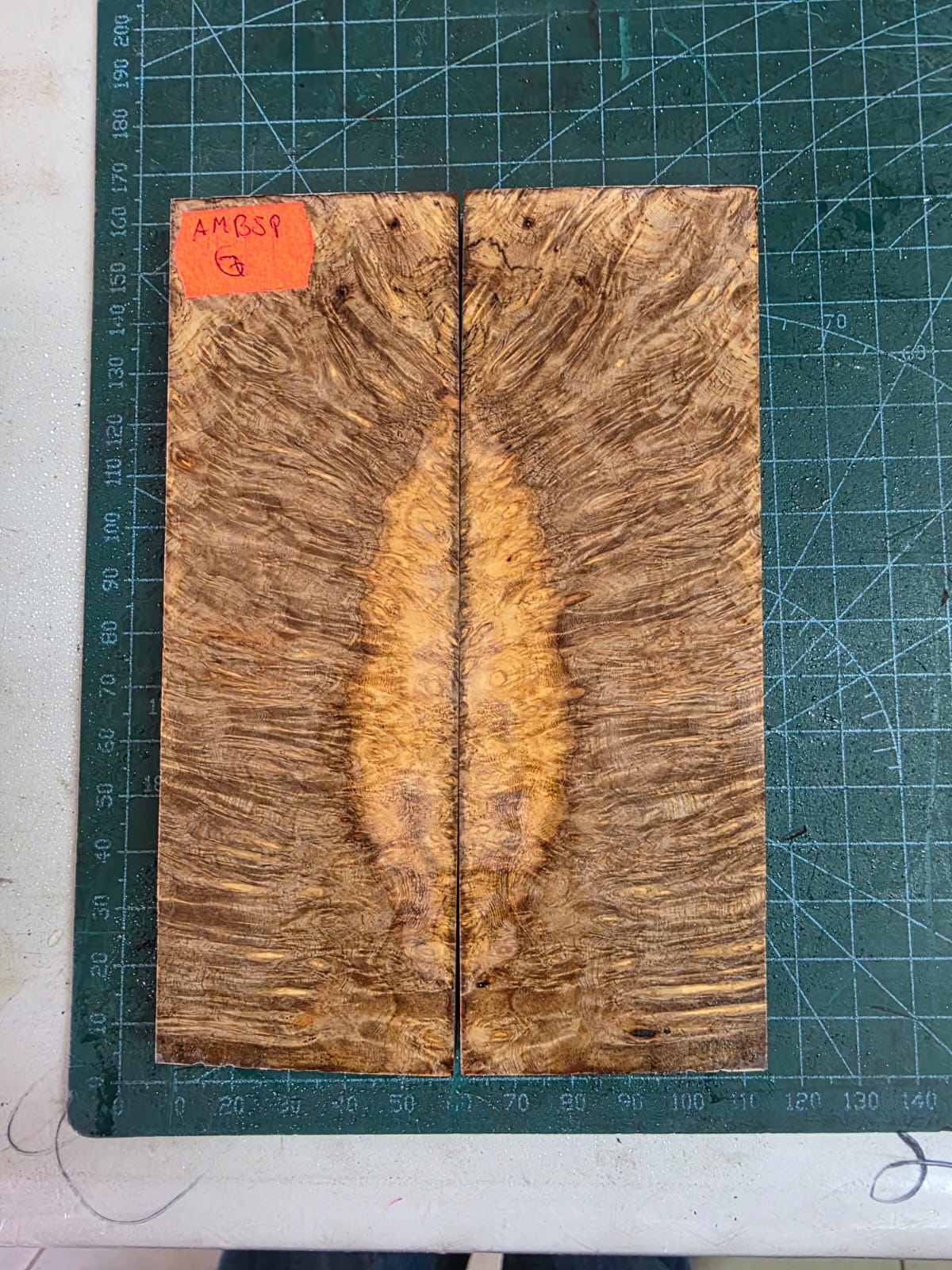 Amboyna Burl Set of Scales - AMBSP 7