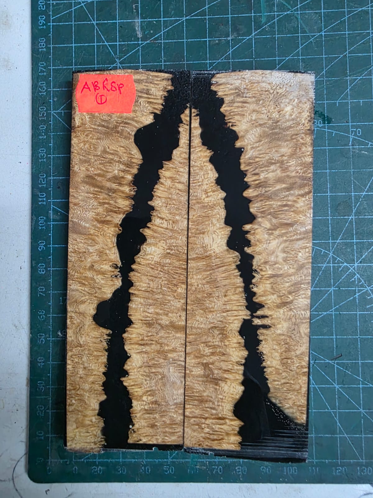 Burl - Amboyna Resin Scale Set - ABRSP - 1