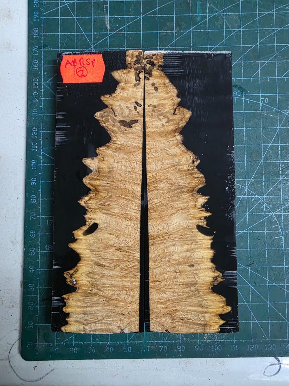Burl - Amboyna Resin Scale Set - ABRSP - 2