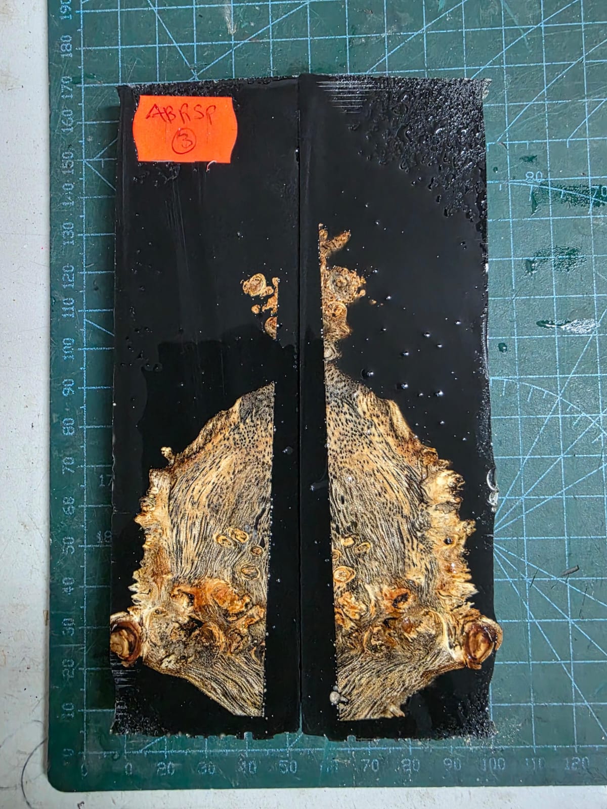 Burl - Amboyna Resin Scale Set - ABRSP - 3