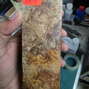 Amboyna Burl Block - A M B - O C 3 - Large Block