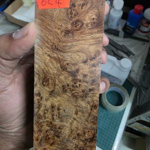 Amboyna Burl Block - A M B - O C 4 - Large Block
