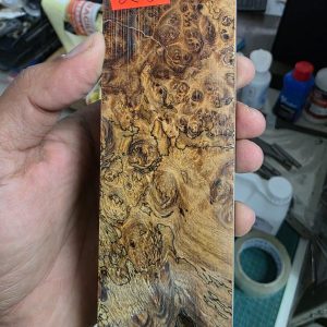 Amboyna Burl Block - A M B - O C 8 - Large Block