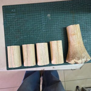Giraffe Bone Uncut - medium